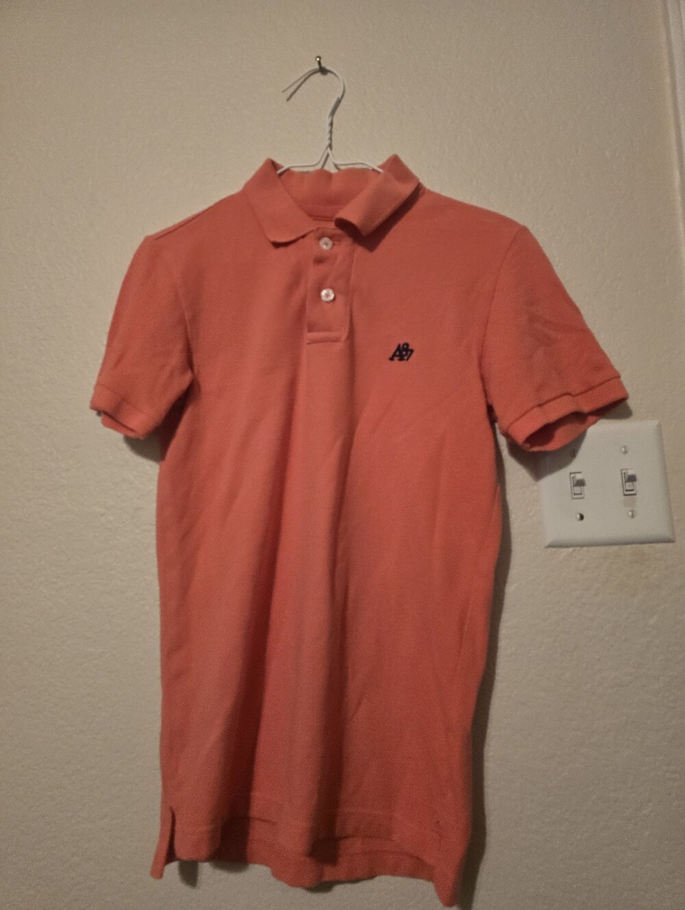 Aeropostale Coral Short-Sleeve Polo